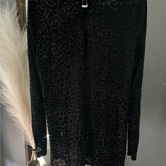 Lane Bryant Black Fitted Graphic Bodysuit - Picture 3 of 9